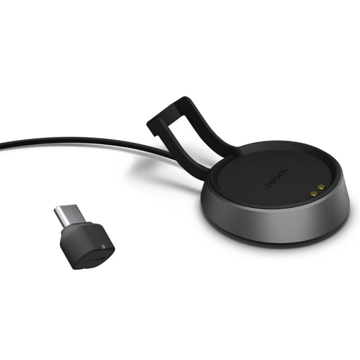 Слушалки Jabra Evolve2 85 UC Stereo, безжични, USB-C адаптер Link380, черни - 28599-989-889 - 6