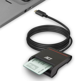 Четец за смарт карти ACT AC6020, USB-C, eID подкрепа - AC6020 - 1