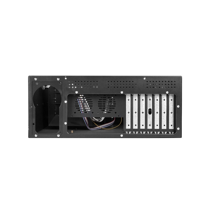 Кутия за сървър Lanberg SC01-4504-08B, 19"/4U, ATX/Micro-ATX/Mini-ATX, 7x expansion slots, 2x80mm вентилатори - SC01-4504-08B - 
