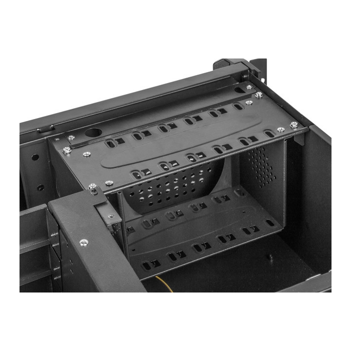 Кутия за сървър Lanberg SC01-4504-08B, 19"/4U, ATX/Micro-ATX/Mini-ATX, 7x expansion slots, 2x80mm вентилатори - SC01-4504-08B - 