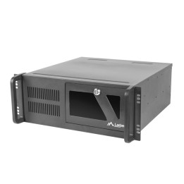 Кутия за сървър Lanberg SC01-4504-10B, 19" 4U, ATX/Micro-ATX, 7 слота, 6x3.5" вътрешни - SC01-4504-10B - 1