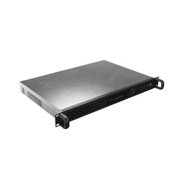 Кутия за сървър Lanberg Rackmount Server Chassis ITX 300/10, 19" 1U, 1x 3.5", 2x 2.5", 4x 40mm вентилатора - SC01-3001-10B - 1