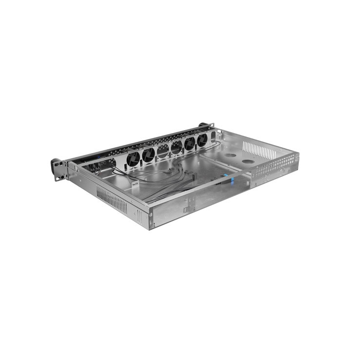 Кутия за сървър Lanberg Rackmount Server Chassis ITX 300/10, 19" 1U, 1x 3.5", 2x 2.5", 4x 40mm вентилатора - SC01-3001-10B - 6