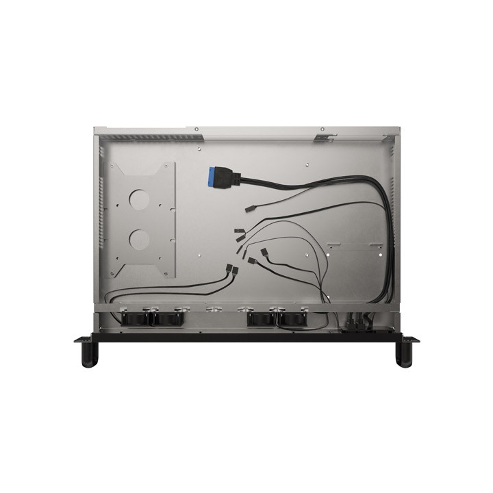 Кутия за сървър Lanberg Rackmount Server Chassis ITX 300/10, 19" 1U, 1x 3.5", 2x 2.5", 4x 40mm вентилатора - SC01-3001-10B - 7