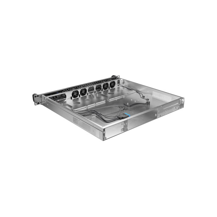Кутия за сървър Lanberg Rackmount Server Chassis ATX 420/10, 19" 1U, ATX/Micro-ATX/ITX, 4x40mm вентилатора - SC01-4201-10B - 6