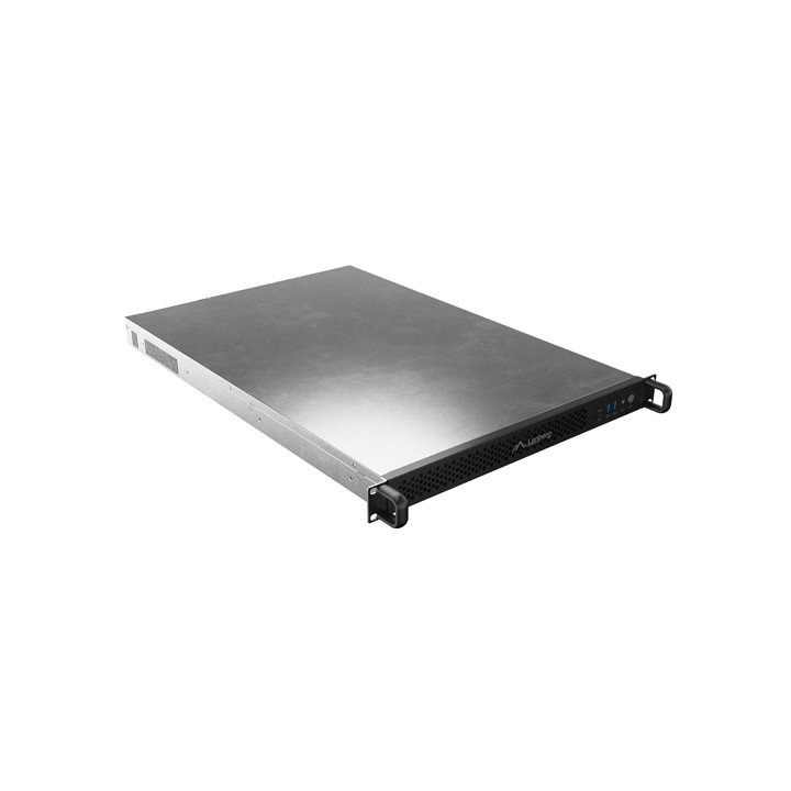 Кутия за сървър Lanberg Rackmount Server Chassis E-ATX, 19" 1U, 4x3.5" + 5x2.5" bay, 8x40mm вентилатора - SC01-6501-12B - 1
