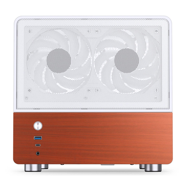 Кутия за компютър Jonsbo V12, Mini Tower, Micro ATX/Mini ITX, бял - GEJB-165 - 2