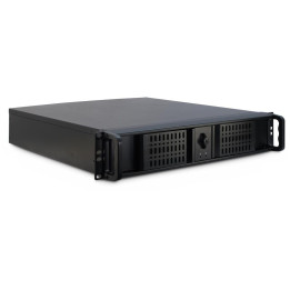 Кутия за сървър Inter-Tech IPC 2U-2098-SK, 19" Rack 2U, Mini ITX/μATX, без захранване - 88887180 - 1