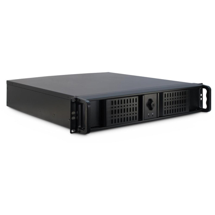 Кутия за сървър Inter-Tech IPC 2U-2098-SK, 19" Rack 2U, Mini ITX/μATX, без захранване - 88887180 - 1