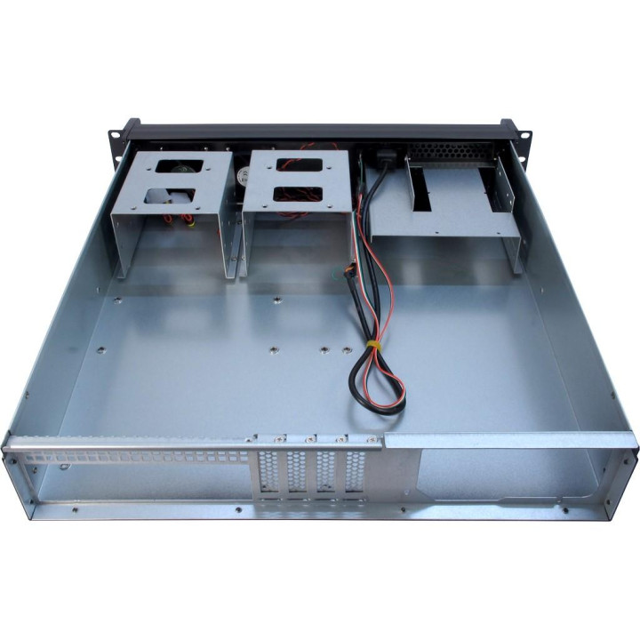 Кутия за сървър Inter-Tech IPC 2U-2098-SK, 19" Rack 2U, Mini ITX/μATX, без захранване - 88887180 - 4