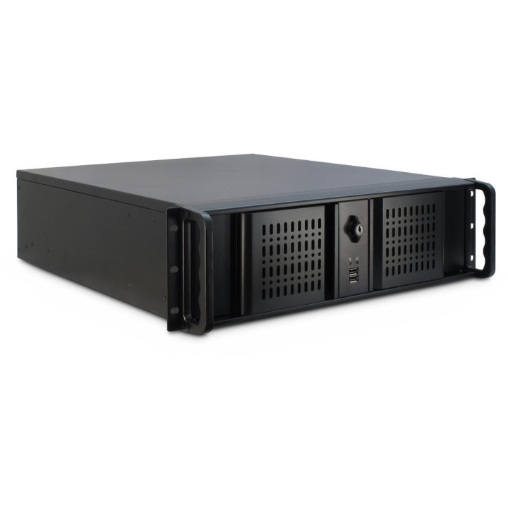 Кутия за сървър Inter-Tech 3U 3098-S, 19", 3U Rack Mount, ATX/Micro ATX/Mini ITX, 2x60mm вентилатора - INTER-TECH-CASE-3U-3098 -