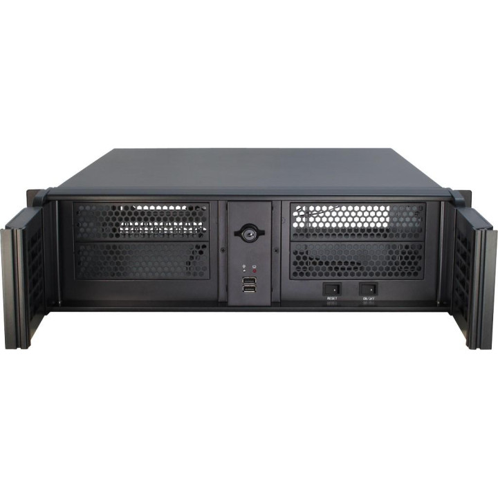 Кутия за сървър Inter-Tech 3U 3098-S, 19", 3U Rack Mount, ATX/Micro ATX/Mini ITX, 2x60mm вентилатора - INTER-TECH-CASE-3U-3098 -