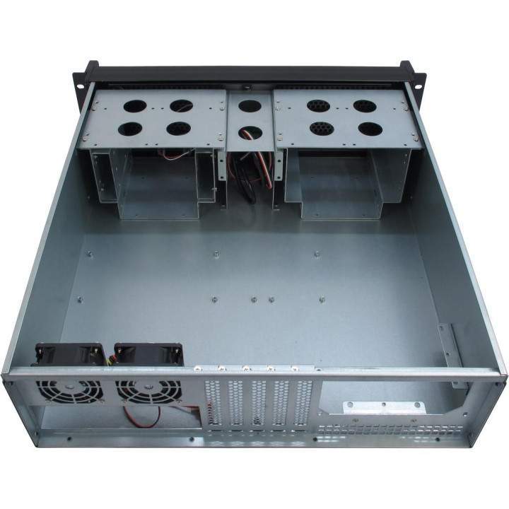 Кутия за сървър Inter-Tech 3U 3098-S, 19", 3U Rack Mount, ATX/Micro ATX/Mini ITX, 2x60mm вентилатора - INTER-TECH-CASE-3U-3098 -
