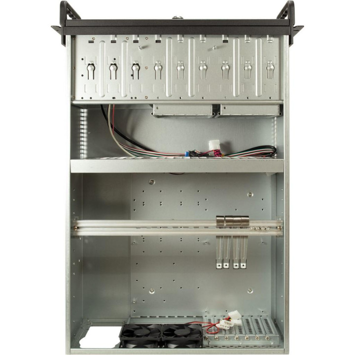 Кутия за сървър Inter-Tech 4U-4129L, 4U Rack/Tower, ATX/mATX/Mini-ITX, 7 слота, черна - INTER-TECH-CASE-4U-4129L - 4