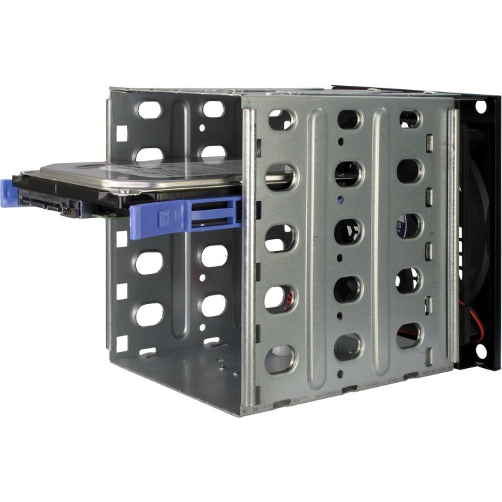 Кутия за сървър Inter-Tech 4U-4129L, 4U Rack/Tower, ATX/mATX/Mini-ITX, 7 слота, черна - INTER-TECH-CASE-4U-4129L - 6