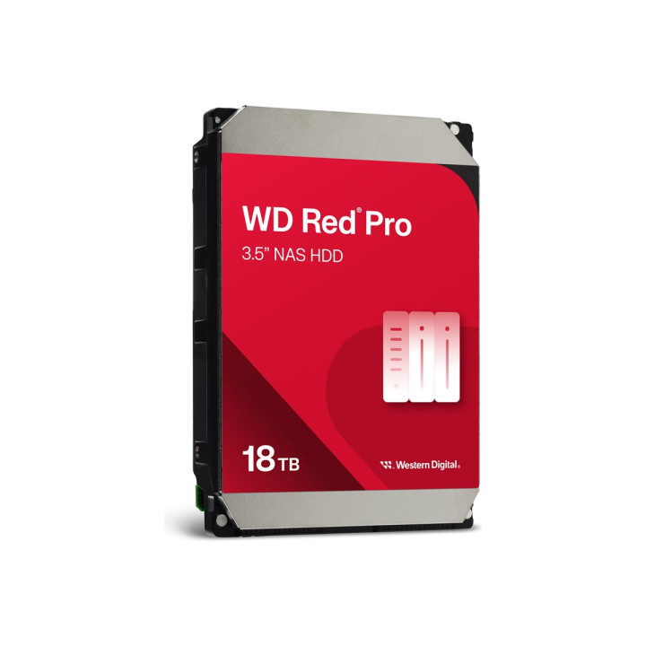 Твърд диск Western Digital Red Pro, 18TB SATA 6Gb/s 7200rpm 512MB - WD181KFGX - 2