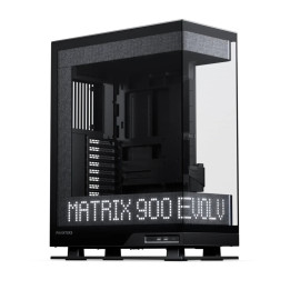 Кутия за компютър Phanteks Evolv X2, E-ATX, Tempered Glass, RGB Matrix Display - PH-ES524XM_DBK01 - 1