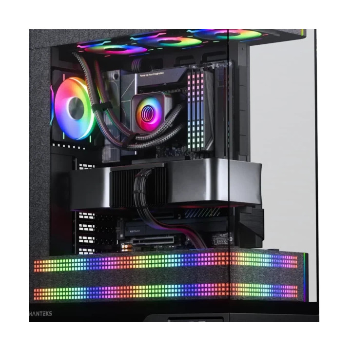 Кутия за компютър Phanteks Evolv X2, E-ATX, Tempered Glass, RGB Matrix Display - PH-ES524XM_DBK01 - 11