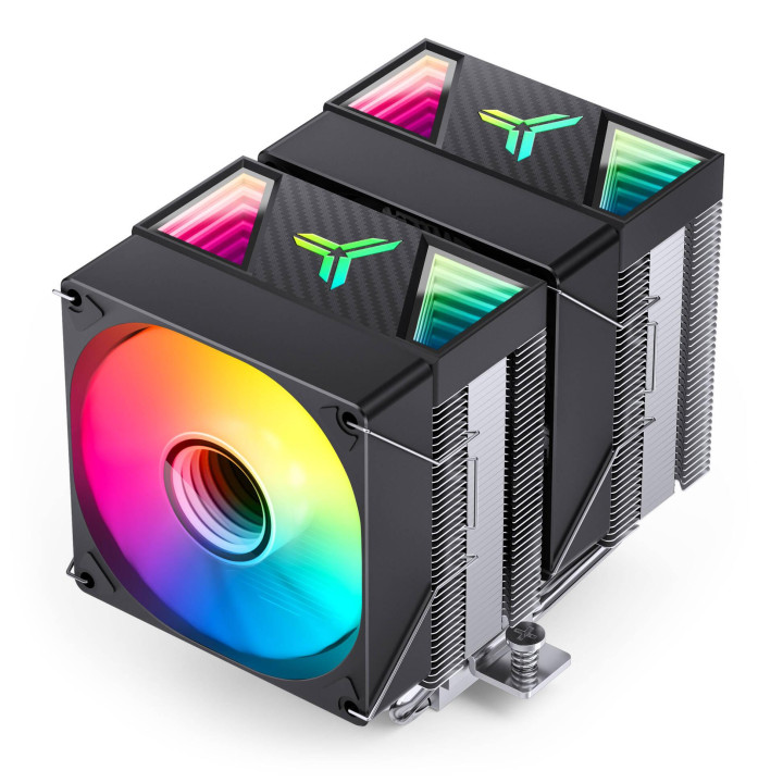 Охладител за процесор Jonsbo CR-1400 DV2 ARGB, 92mm вентилатор, 800-2300 RPM, Black - CPJB-053 - 4