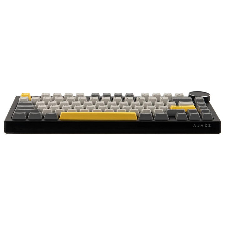 Механична геймърска клавиатура Ajazz AK820 V2, 75%, Arctic Isle Magnetic Switch (Linear), RGB подсветка, 82 клавиша - AK820-V2-A