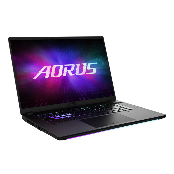 Лаптоп GIGABYTE AORUS MASTER 16 6YJ, 16" WQXGA OLED 240Hz, Ryzen 9 9950HX3D, RTX 5080 16GB, 32GB DDR5, 1TB SSD, Windows 11 Pro -