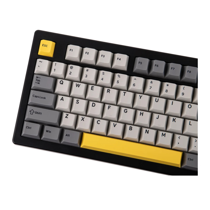 Механична геймърска клавиатура Ajazz AK820 V2, 75%, Arctic Isle Magnetic Switch (Linear), RGB подсветка, 82 клавиша - AK820-V2-A