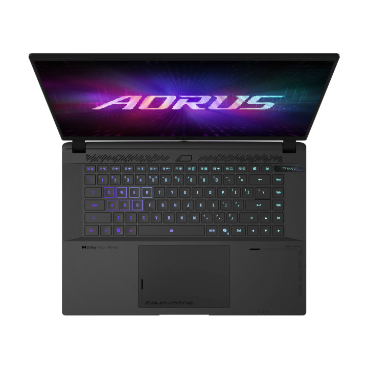 Лаптоп GIGABYTE AORUS MASTER 16 6YJ, 16" WQXGA OLED 240Hz, Ryzen 9 9950HX3D, RTX 5080 16GB, 32GB DDR5, 1TB SSD, Windows 11 Pro -