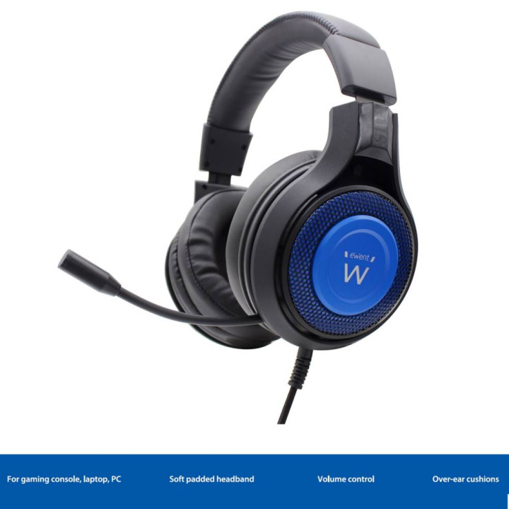 Геймърски слушалки Ewent PL3322 за PC и конзоли - 4