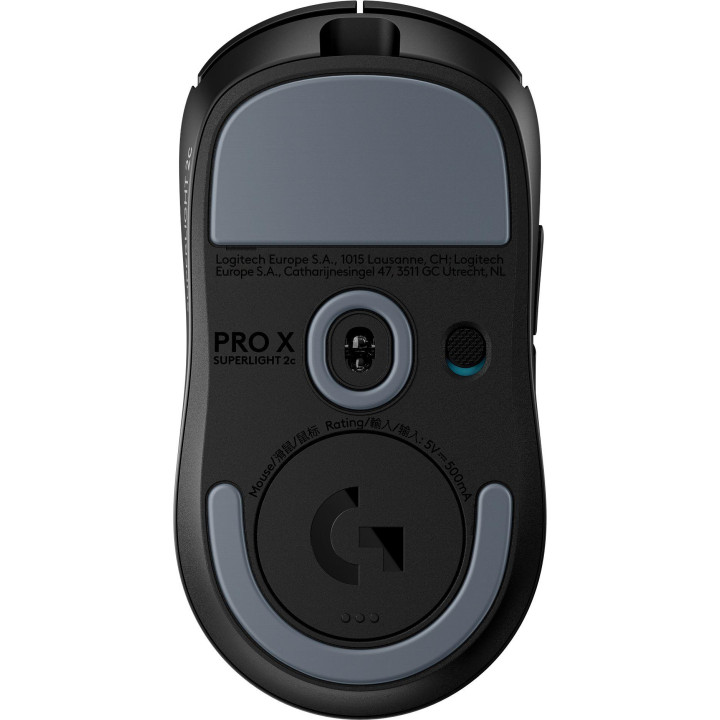 Безжична геймърска мишка Logitech G Pro X Superlight 2, HERO 2 32000 dpi, Black - 910-007801 - 11