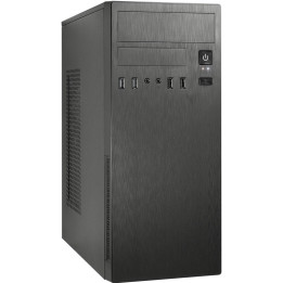 Кутия Inter-Tech IT-2812, Mid-Tower, ATX/Micro-ATX/Mini-ITX, черна - 88881367 - 1
