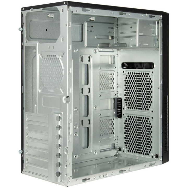 Кутия Inter-Tech IT-2812, Mid-Tower, ATX/Micro-ATX/Mini-ITX, черна - 88881367 - 6