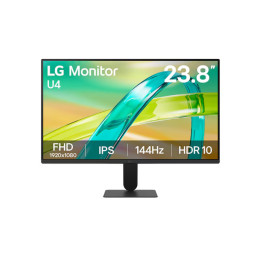 Монитор LG 24U411B-B, 23.8" Full HD IPS 144Hz - 24U411B-B.AEU - 1