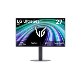 Монитор LG UltraGear 27G550B-B, 27" Full HD IPS, 300Hz, 1ms, HDR10, FreeSync, DisplayPort - 1