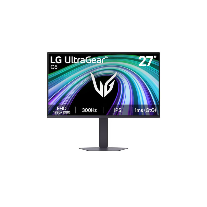 Монитор LG UltraGear 27G550B-B, 27" Full HD IPS, 300Hz, 1ms, HDR10, FreeSync, DisplayPort - 1