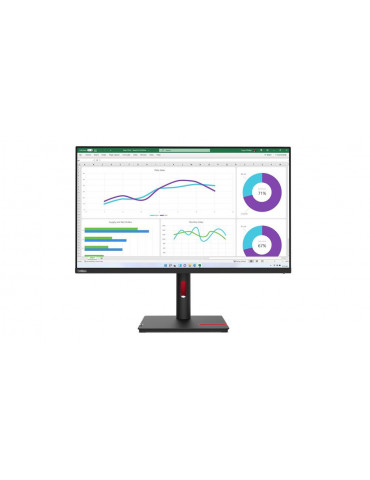 Монитор Lenovo ThinkVision T32p-30 31.5" IPS, 3840x2160, 4ms, USB Type C, USB Hub, HDMI, DP - 63D2GAT1EU