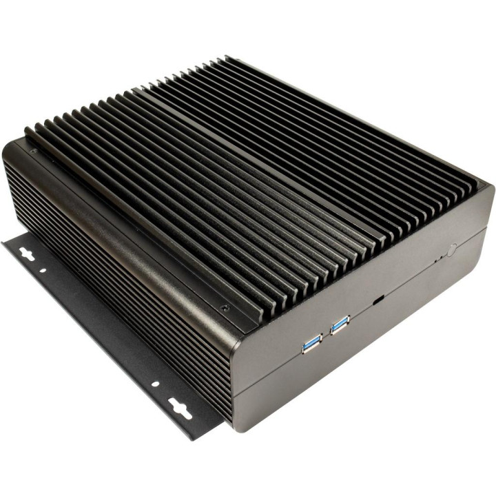 Кутия за компютър Inter-Tech Slim Tower Mini-ITX, 2x USB 3.0, без захранване - 88887372 - 9