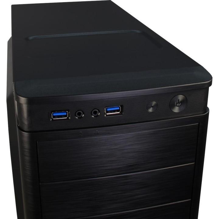 Кутия за компютър Inter-Tech IT-5905, Mid-Tower, ATX/Micro ATX/Mini ITX, без захранване - 88881236 - 4