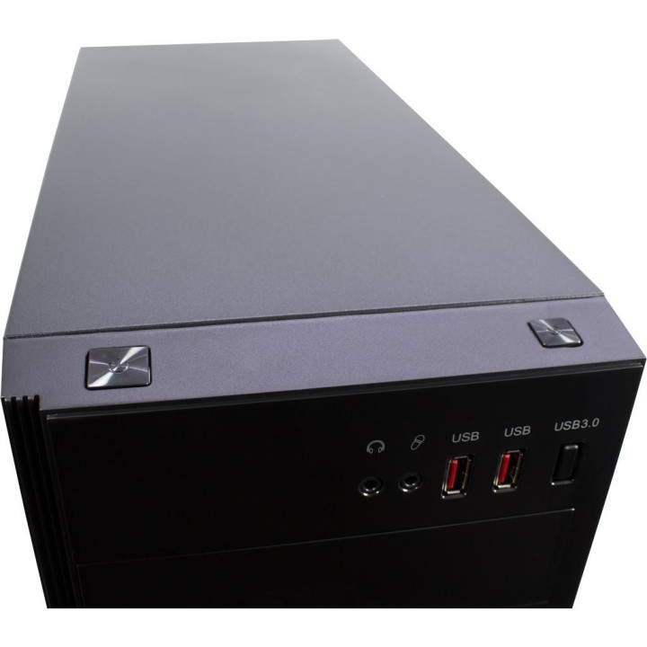 Кутия за компютър Inter-Tech B-42, Mid-Tower ATX, 2x USB 2.0, без захранване - 88881307 - 4