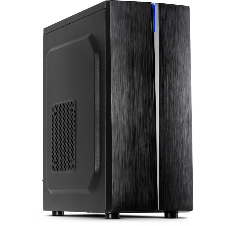 Кутия за компютър Inter-Tech B-48, Mid-Tower ATX, черна - 88881308 - 1