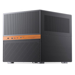 Кутия за компютър Jonsbo N6 NAS, Micro-ATX, Mini Tower, черна - GEJB-185 - 1