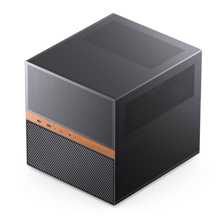Кутия за компютър Jonsbo N6 NAS, Micro-ATX, Mini Tower, черна - GEJB-185 - 2