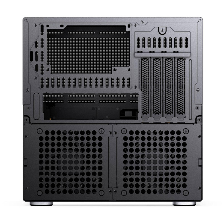 Кутия за компютър Jonsbo N6 NAS, Micro-ATX, Mini Tower, черна - GEJB-185 - 4