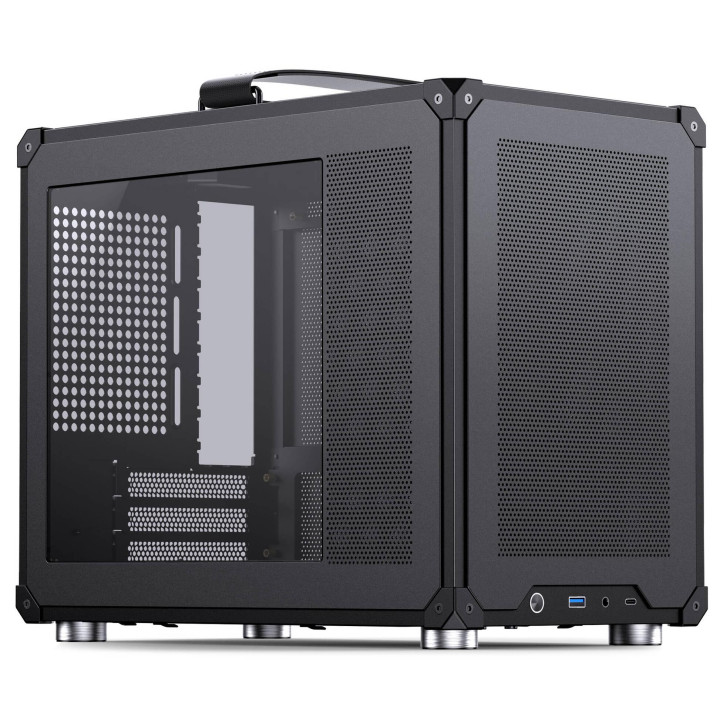 Кутия за компютър Jonsbo C6 MAX, Micro-ATX, Mini Tower, Black - GEJB-158 - 2