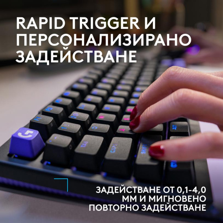 Геймърска механична клавиатура Logitech G512 X 98, Dual Swap Analog/Mechanical Switch, RGB подсветка - 920-013980 - 7