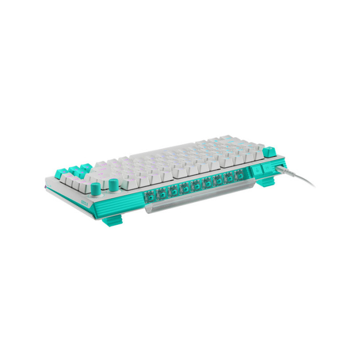 Механична геймърска клавиатура Logitech G512 X 75, Dual Swap Analog/Mechanical Switch, Tactile, RGB, USB, White - 920-013955 - 6