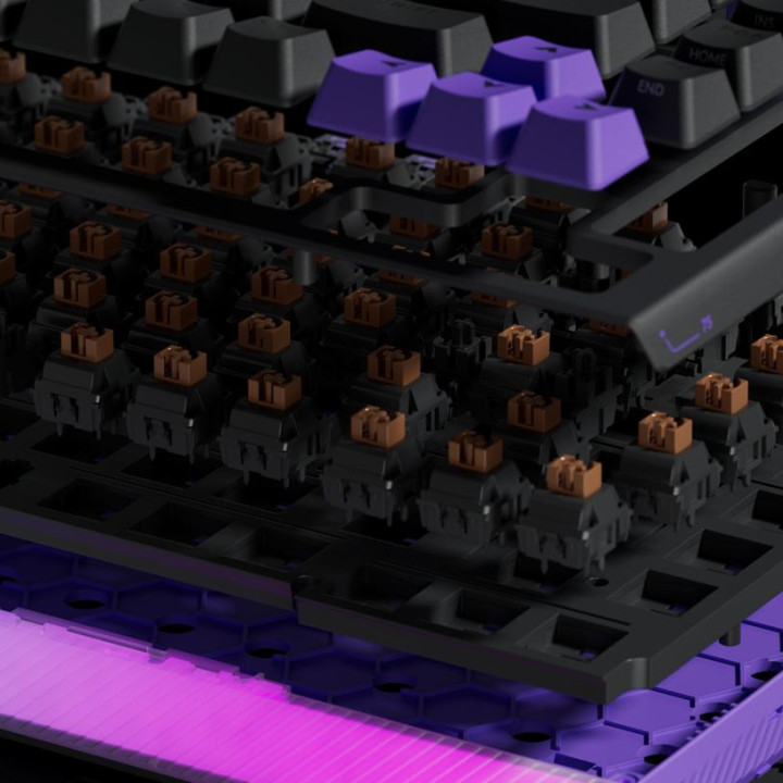 Механична геймърска клавиатура Logitech G512 X 75, Dual Swap Analog/Mechanical Switch, RGB подсветка - 920-013934 - 10