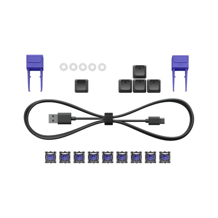 Механична геймърска клавиатура Logitech G512 X 75, Dual Swap Analog/Mechanical Switch, RGB подсветка - 920-013934 - 11