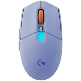 Безжична геймърска мишка Logitech G305 X Superlight, 44000 dpi, Lilac - 910-007755 - 1