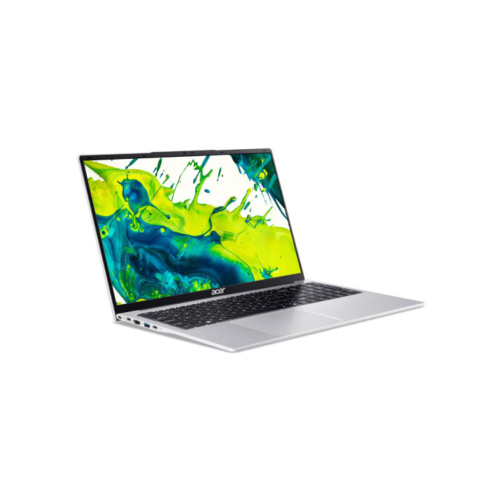 Лаптоп Acer Aspire Lite 17 AL17-52P-573F, 17.3" FHD IPS, Intel Core Ultra 5 115U, 16GB, 512GB SSD, Linux, Silver - NX.DUSEX.003 