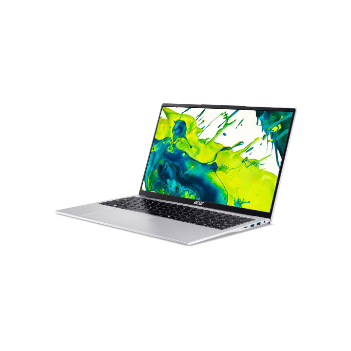 Лаптоп Acer Aspire Lite 17 AL17-52P-573F, 17.3" FHD IPS, Intel Core Ultra 5 115U, 16GB, 512GB SSD, Linux, Silver - NX.DUSEX.003 